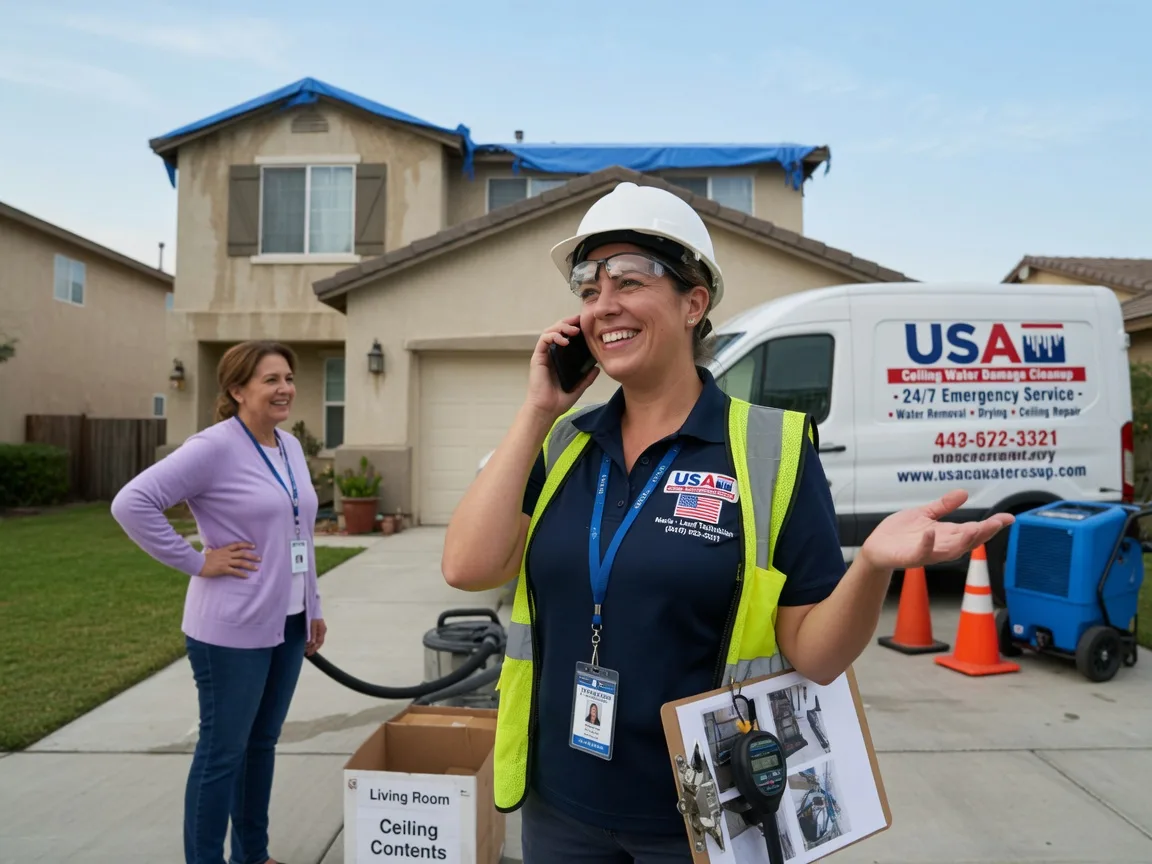 Ceiling Water Damage Restoration Prairieton, IN FAQs