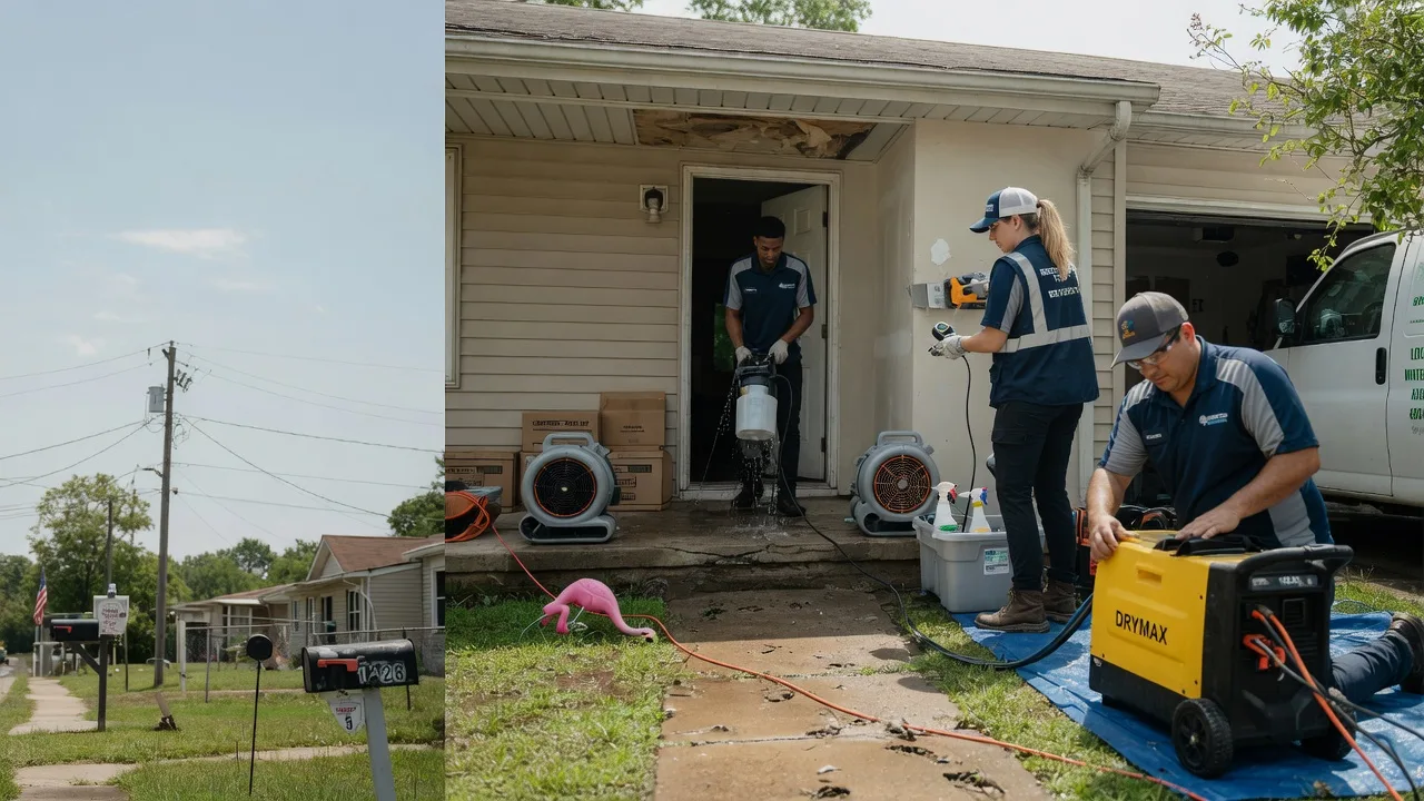 Storm Damage Water Removal in Prairieton, IN near me
